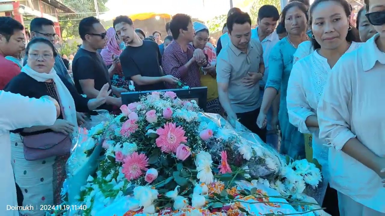 Swnga Rara Dube, Funeral services of late Achi Nabam Tania of Village Chiputa