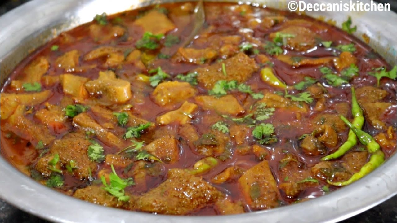 Hyderabadi Famous Chaakna (Old City Style Chakna Recipe) Bakrid Recipes