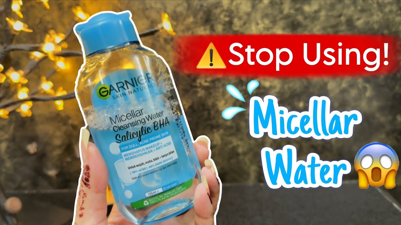 Don’t Use Garnier Anti Acne Salicylic Acid Micellar Water Until You Watch This! ⚠️
