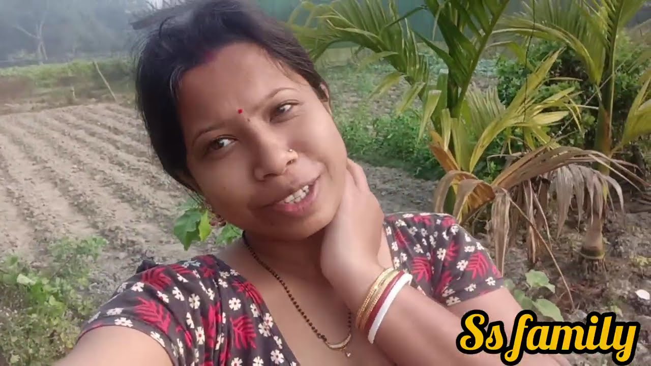 বাবার বাড়িতে সবজি বাগান কী কী সব্জি চাষ করা হয়েছে 