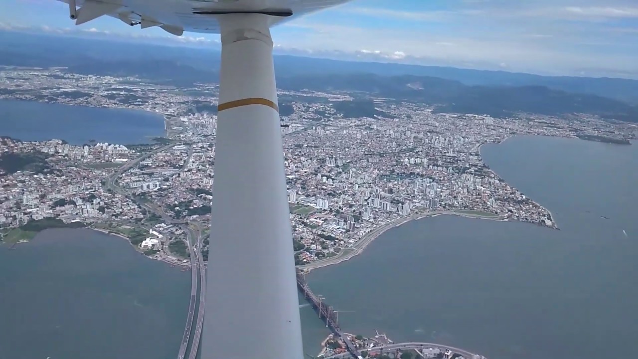 Voo de Canela-RS a Itapema-SC em 13 minutos