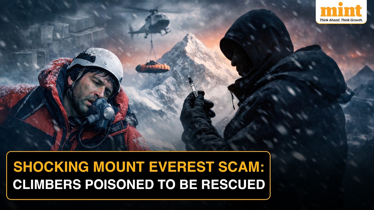 Mount Everest Climbers Allegedly Poisoned By Guides In ₹185 Crore Fake Rescue Racket