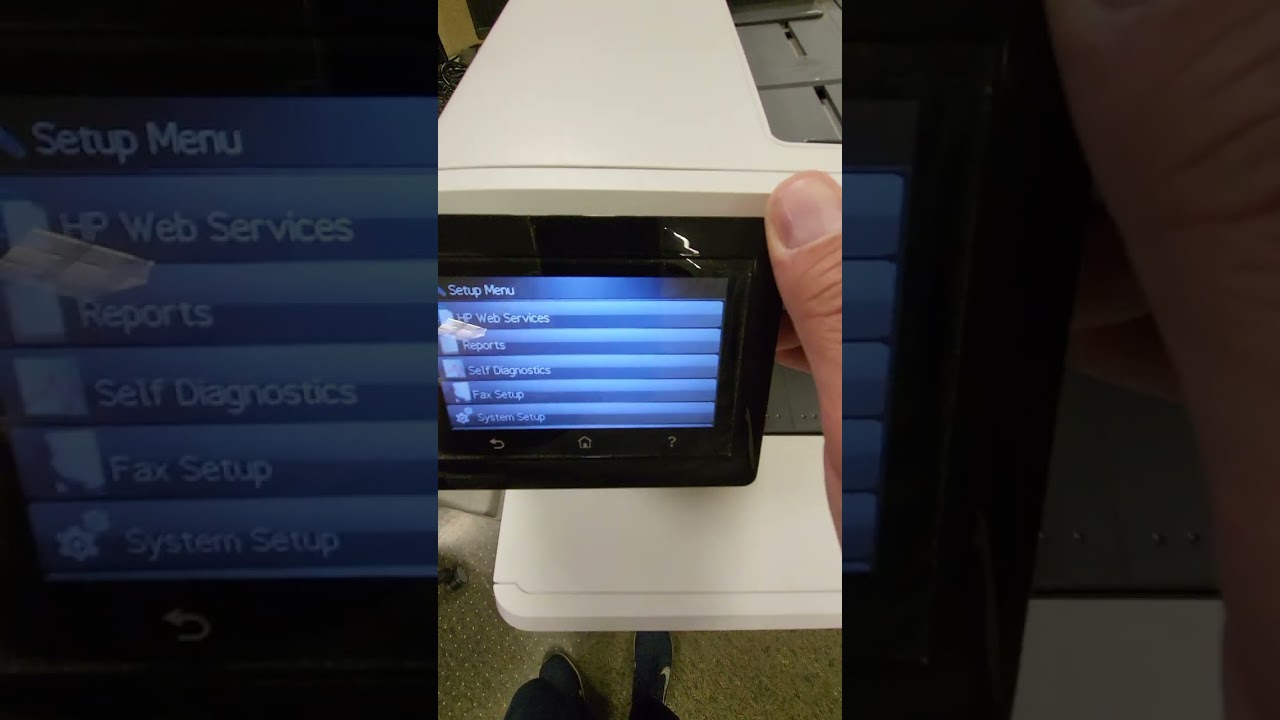 FACTORY RESET HP LASERJET MFP M477.  Error 79  printer rebooting on its own