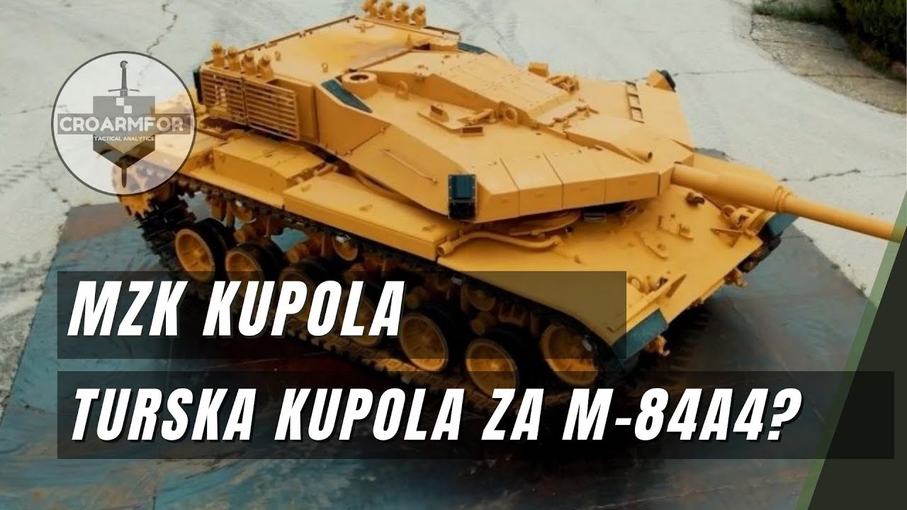 CROARMFOR 60 Turska modularna kupola MZK pogodna za M-84A4? | Hrvatska Vojska | Croatian Army