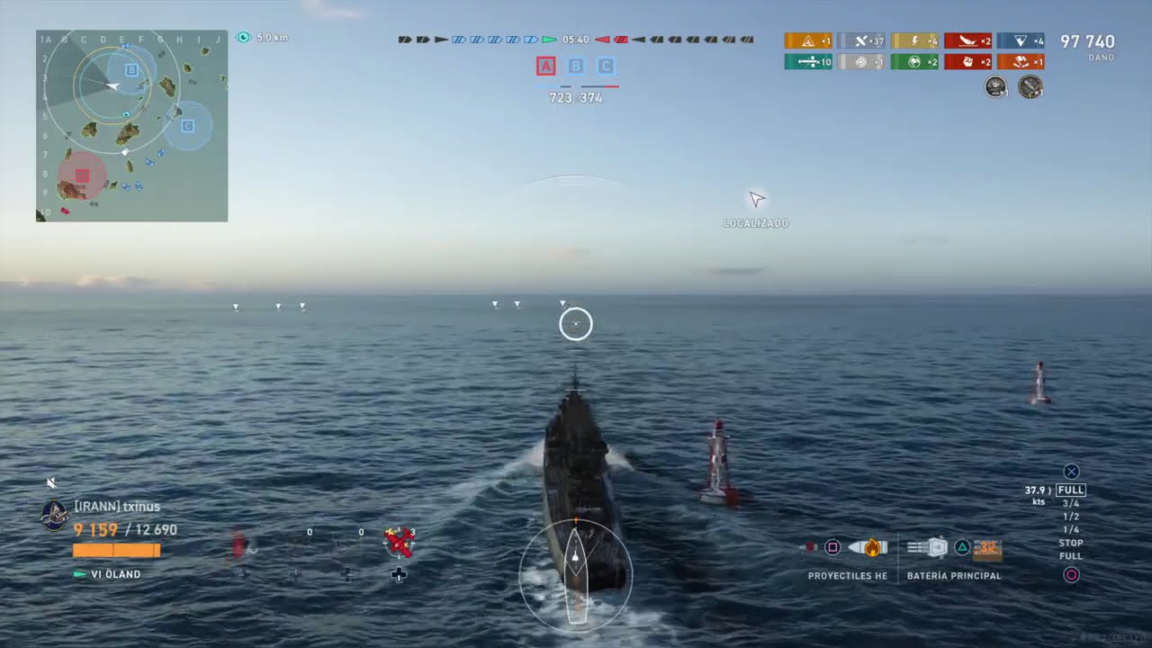 OLAND 3 KILLS 113K DMG  World of Warships: Legends