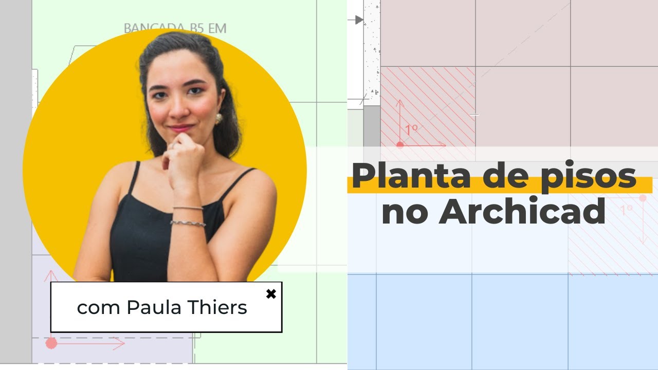 Planta de piso no Archicad | Sala BIM