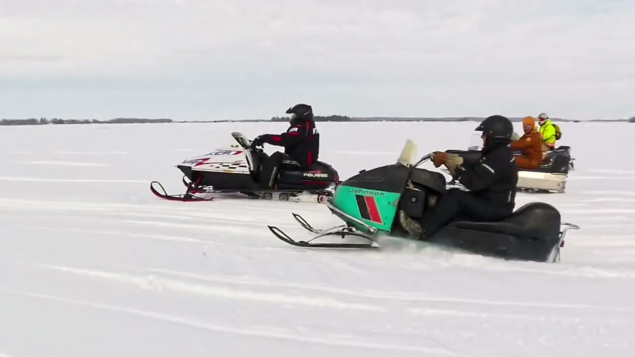 WDRR  Whiskey Ditch Relic Riders annual vintage snowmobile ride 2026 🇨🇦   Part 1