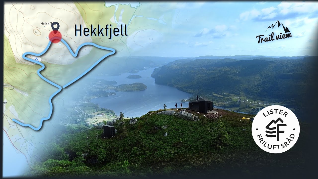 Hiking Hekkfjell. Hægebostad, Lister, Norway