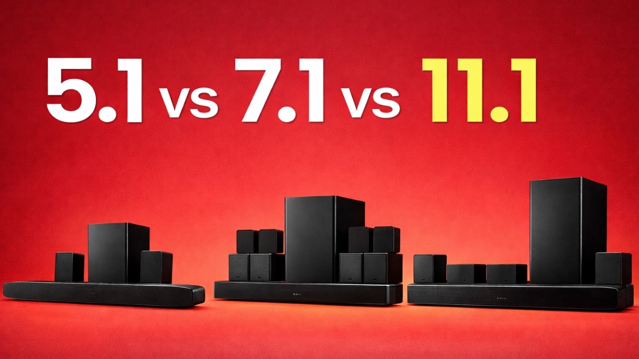 5.1 против 7.1 против 11.1 саундбаров — какой из них избыточн?