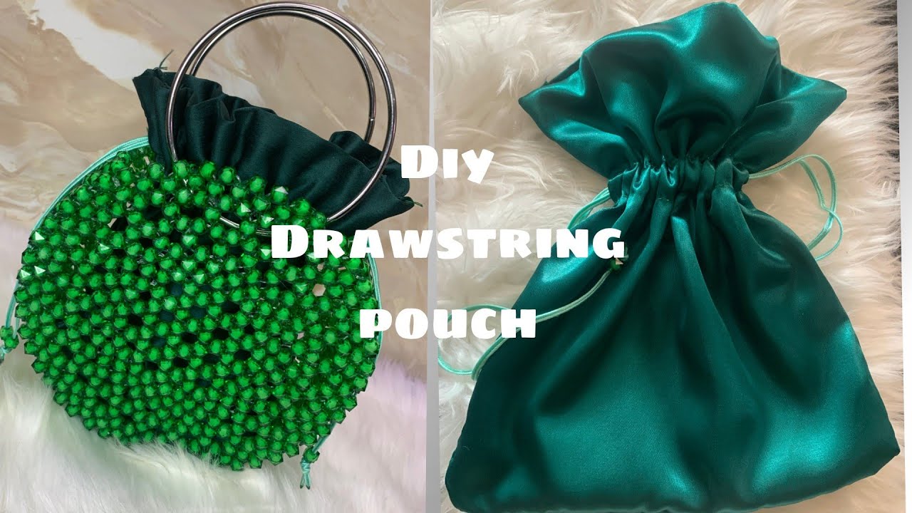 HOW TO SEW A DRAWSTRING POUCH FOR YOUR BEAD BAG