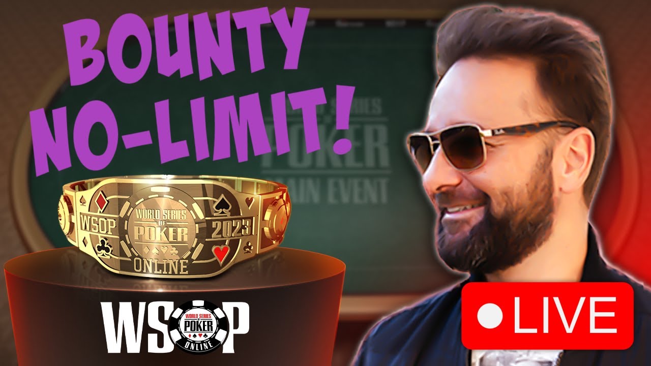 Event #9: Bounty No Limit Hold'em & FLIP and GO's! - 2023 WSOP ONLINE