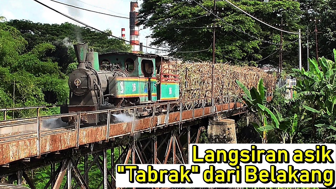 BERTAHAN SAMPAI KAPAN? Langsiran Lori Tebu dengan Lokomotif Uap di Pabrik Gula Purwodadi, Magetan