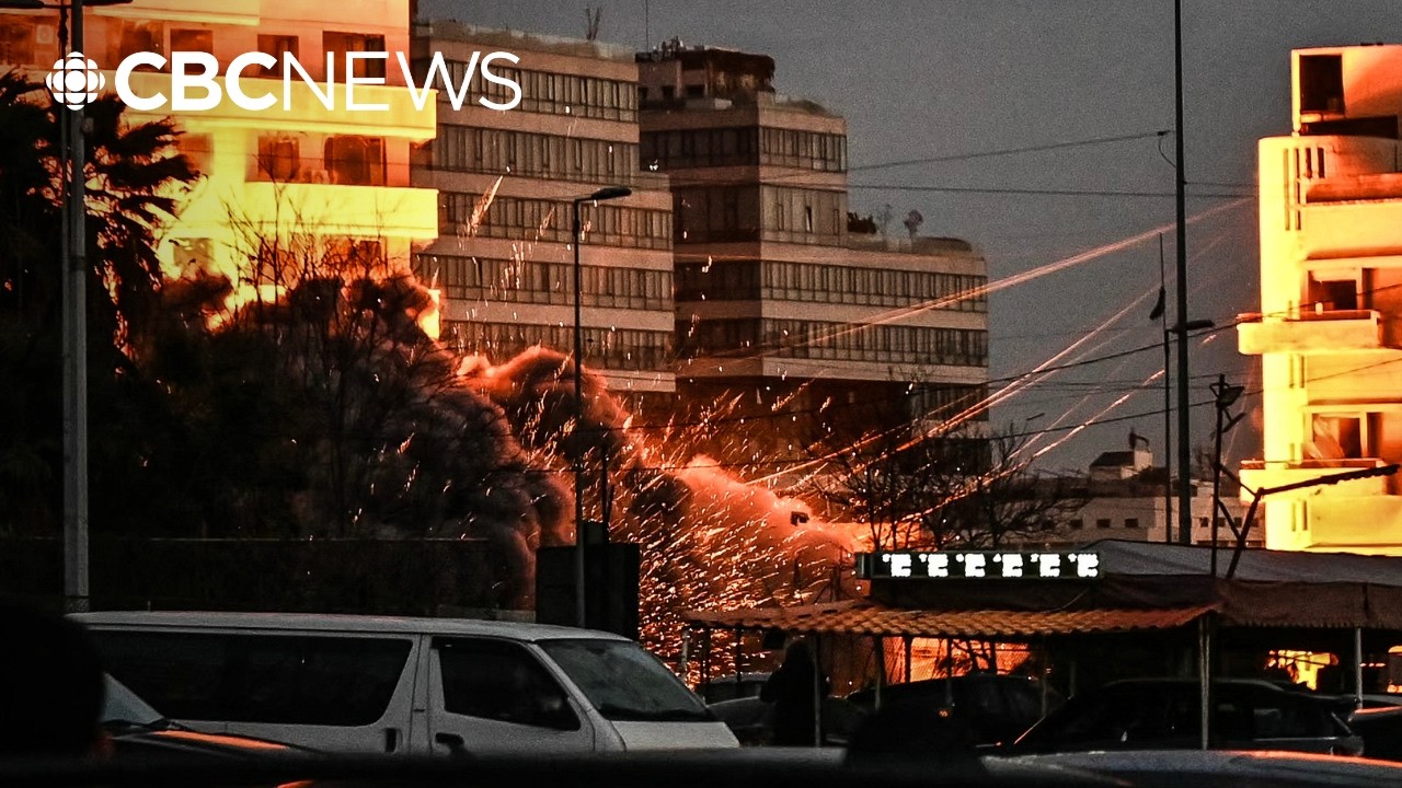 Israeli airstrikes on central Beirut kill 12, collapse residential building
