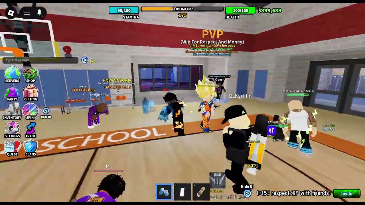 DAY 6 GRINDING FOR HITMAN ROLBOX FIGHT IN A SCHOOL