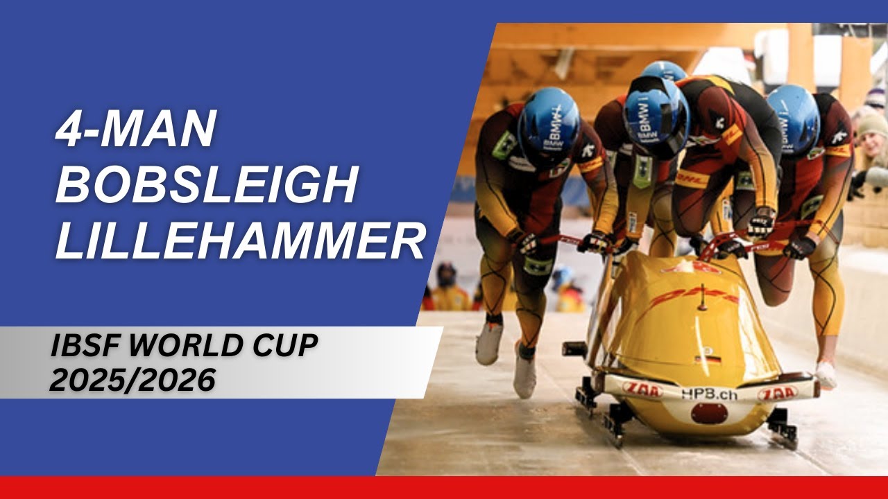 IBSF World Cup Lillehammer - 4-Man Bobsleigh - Heat 1