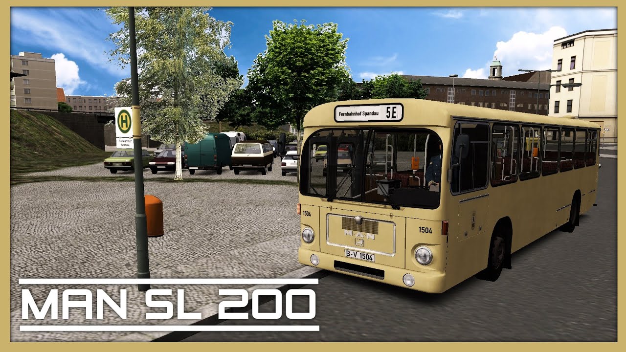 Den Oldtimer in Berlin ausfahren - Add-on MAN SL200 | Let's Play OMSI 2 #213