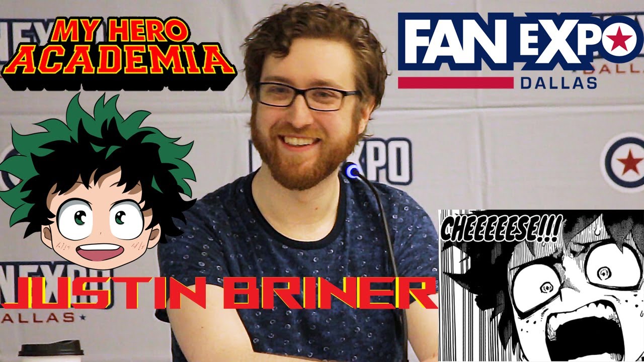 Justin Briner Q&A at Fan Expo - Voice of Deku - My Hero Academia
