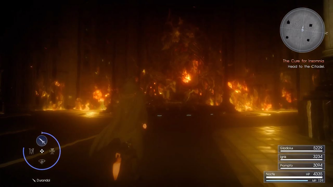 Hellfire Phase 1 Extended (In Game Music) FINAL FANTASY XV