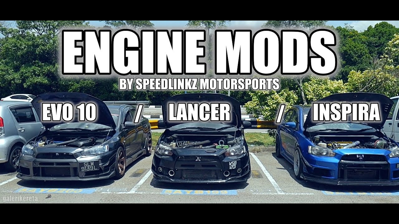 EVO 10 / LANCER / INSPIRA - ENGINE MODS by SPEEDLINKZ MOTORSPORTS