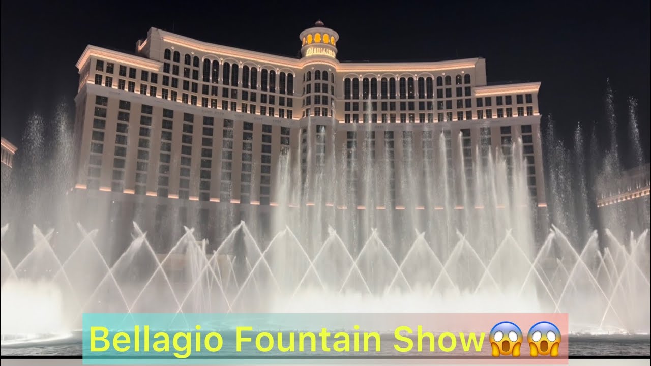 All Night Long - Lionel Richie | Bellagio Fountain show, Las Vegas