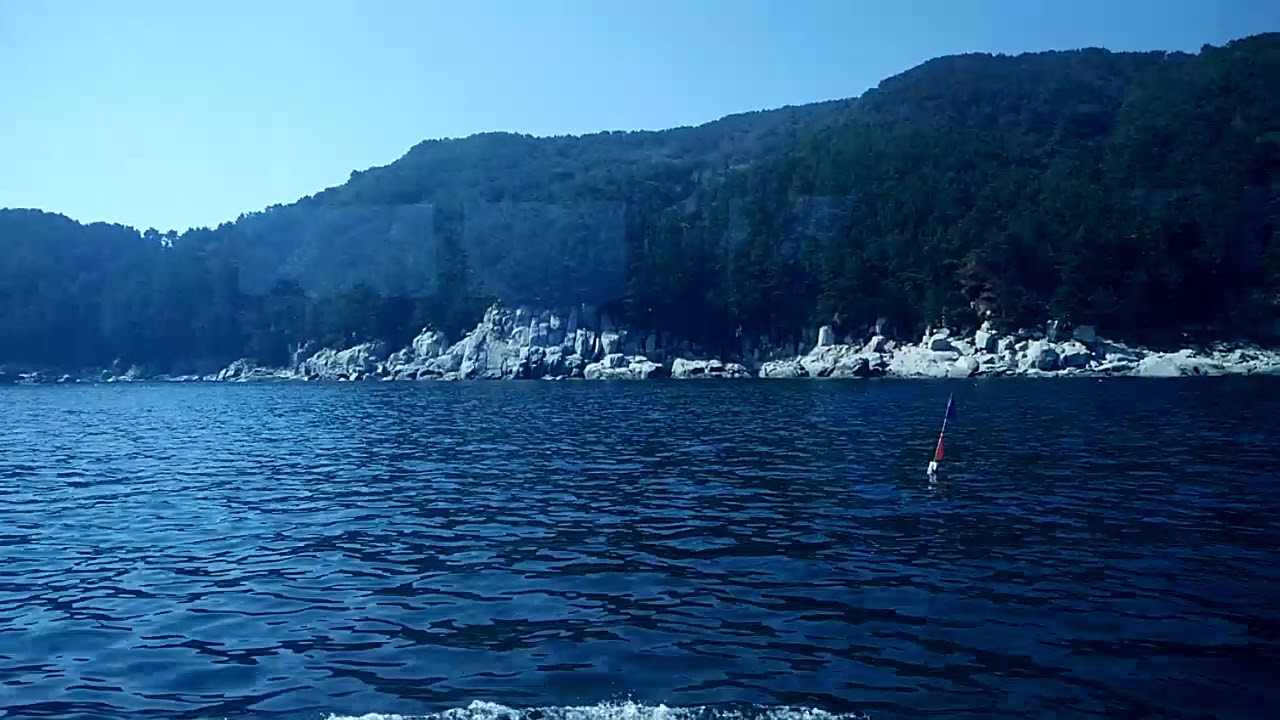 韓國巨濟島海上風景
