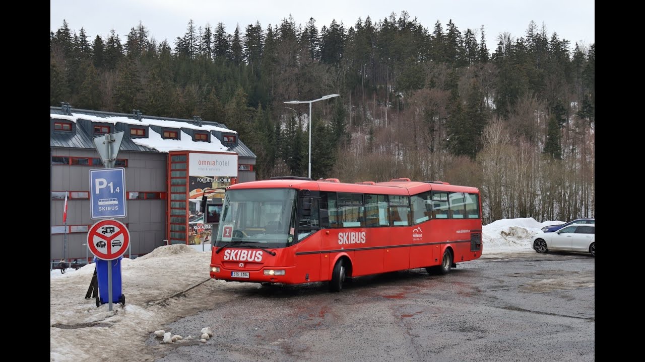 [4K] SOR CN 12 5T5 4104 SKI-BUSY na lince 1 dne 12.2.2023