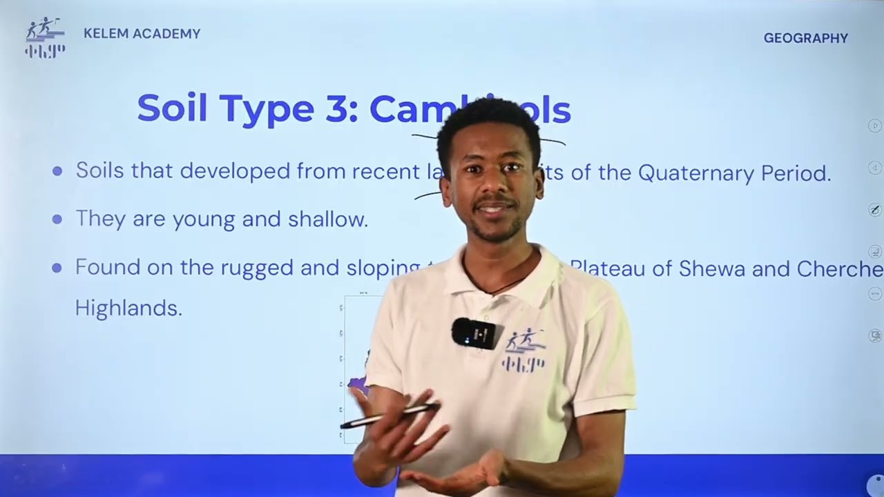 3.4 Major Soils Types of Ethiopia: Geography Grade 9