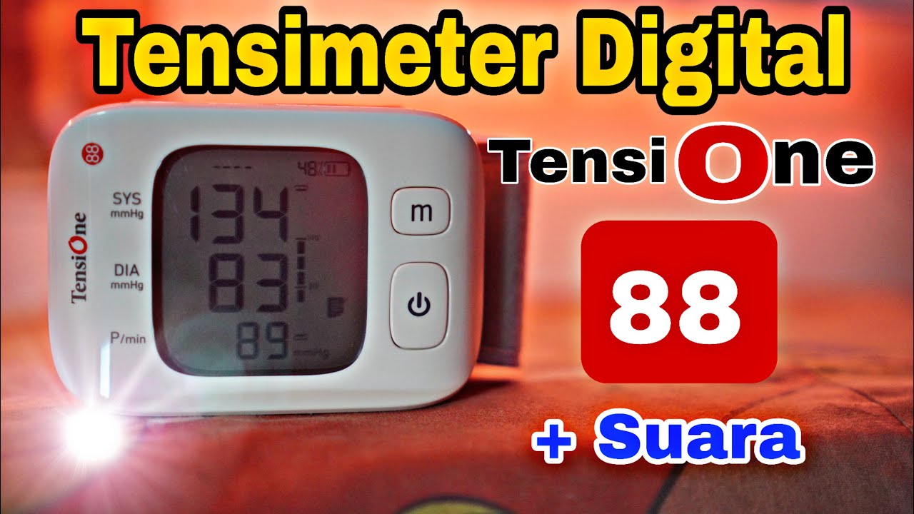 Tensimeter TensiOne 88 Pergelangan Tangan OneMed TensiOne Wrist Suara