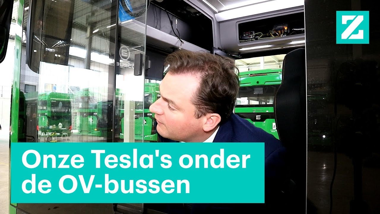 De Tesla's onder de OV-bussen komen uit Brabant • Z Business