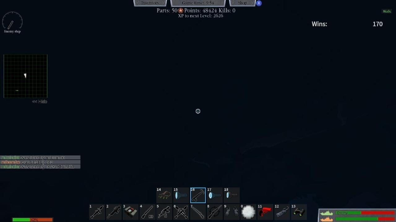 Battle ship battle kraken 🐙⛴️