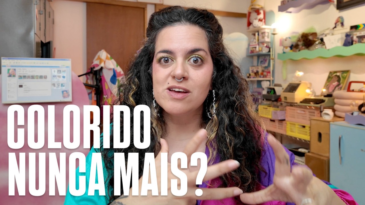 POR QUE PAREI DE PINTAR O CABELO DE COLORIDO? Respondendo tudo!
