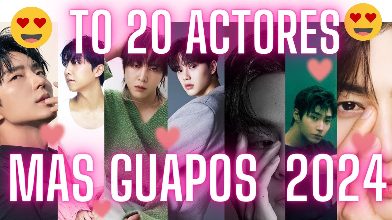 ACTORES COREANOS MAS GUAPOS 2024 😍