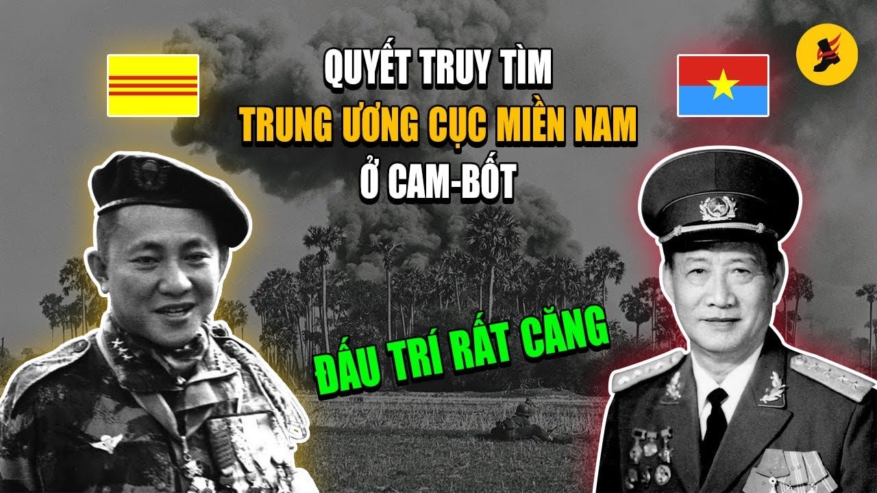 1970 - Cuộc đấu trí căng thẳng của VNCH và Việt Cộng ở đất Cao Miên