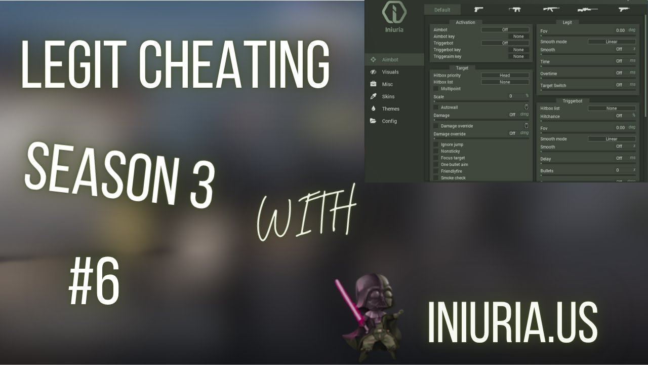 CS2 Legit Cheating ft. Iniuria.us S:3 E:6 *Full Match*