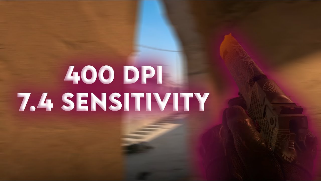 Playing on 400 DPI 7.4 sens in CS2