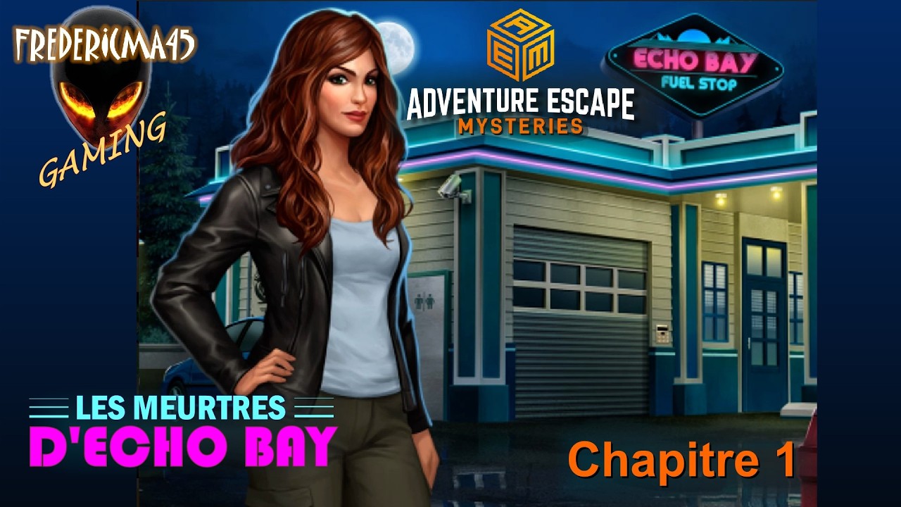 Adventure Escape Mysteries LES MEURTRES D'ECHO BAY [FR] Chapitre 1 (Jeu Gratuit sur Steam)