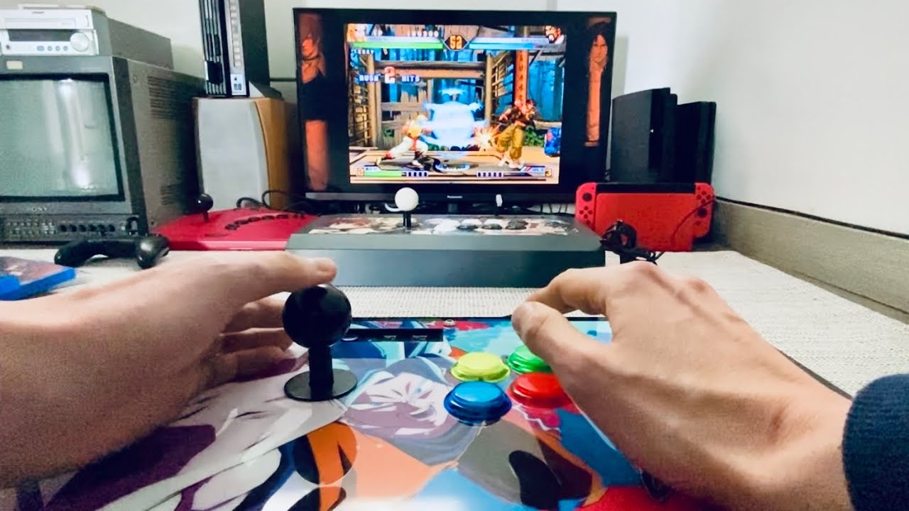 The King Of Fighters 98 UM Final Edition • PS4 Gameplay (Fatal Fury Team) • Dragon Ball Arcade Stick