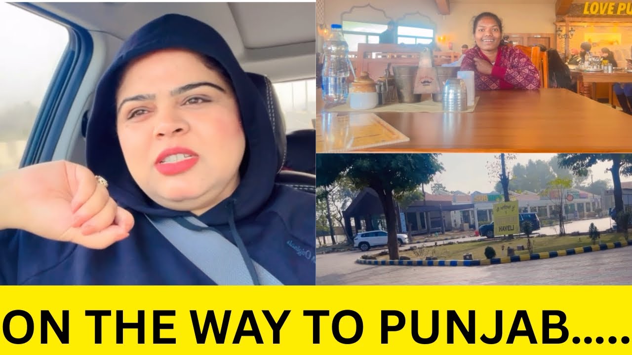 Punjab Travel Vlog | Full Desi Experience | Food & Fun 