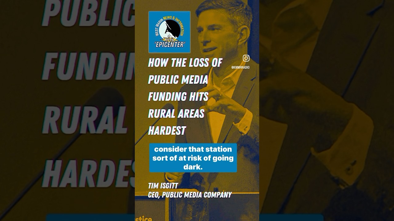 Tom Isgitt tells KWMR how federal funding cuts for public media hit rural areas hardest