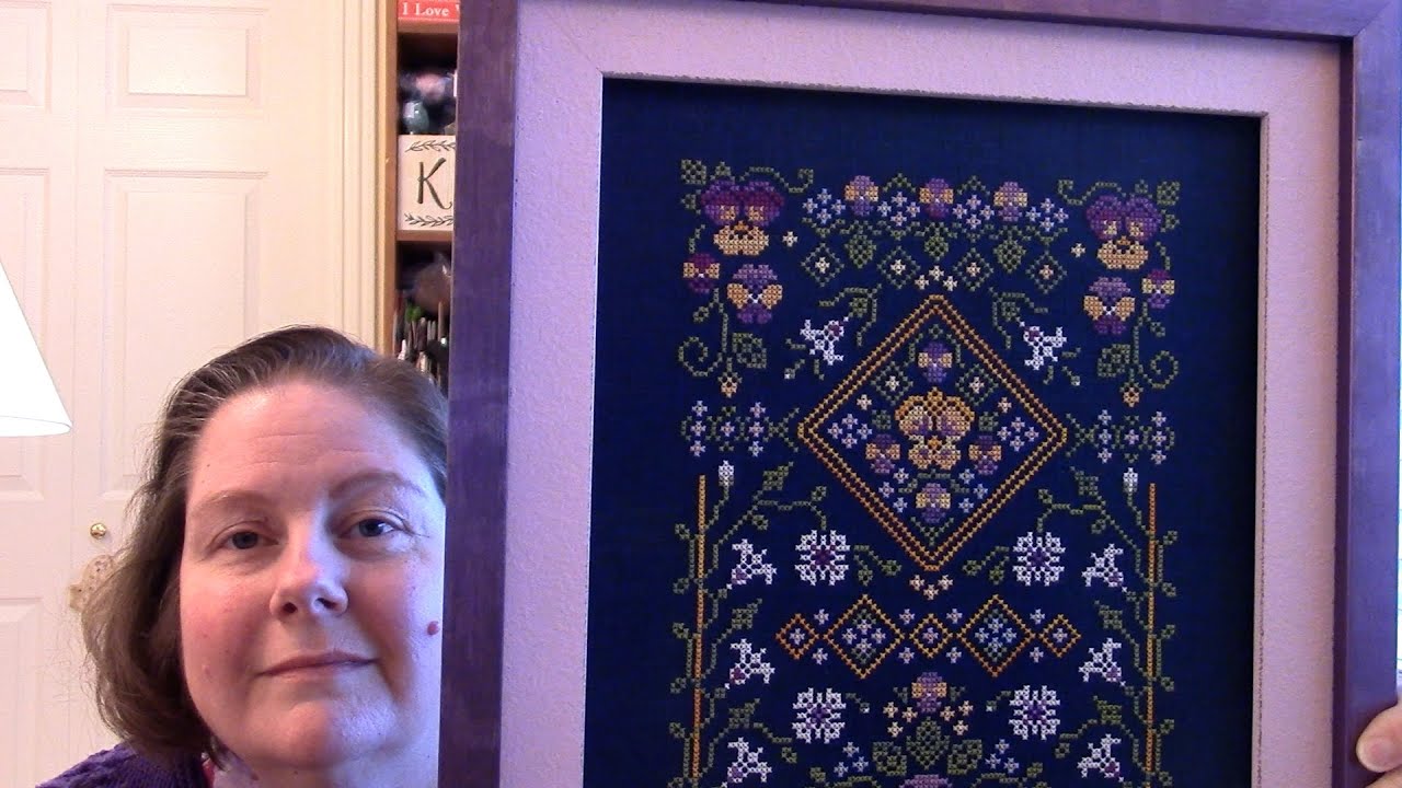 Flosstube 134 - Framed! and other stitchy things