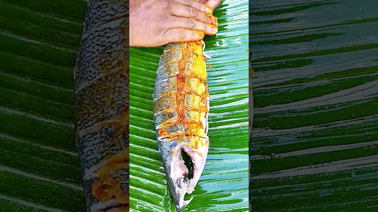 Sri Lankan Traditional Fish Recipe | Banana Leaf Fish Cooking 😍🐟 