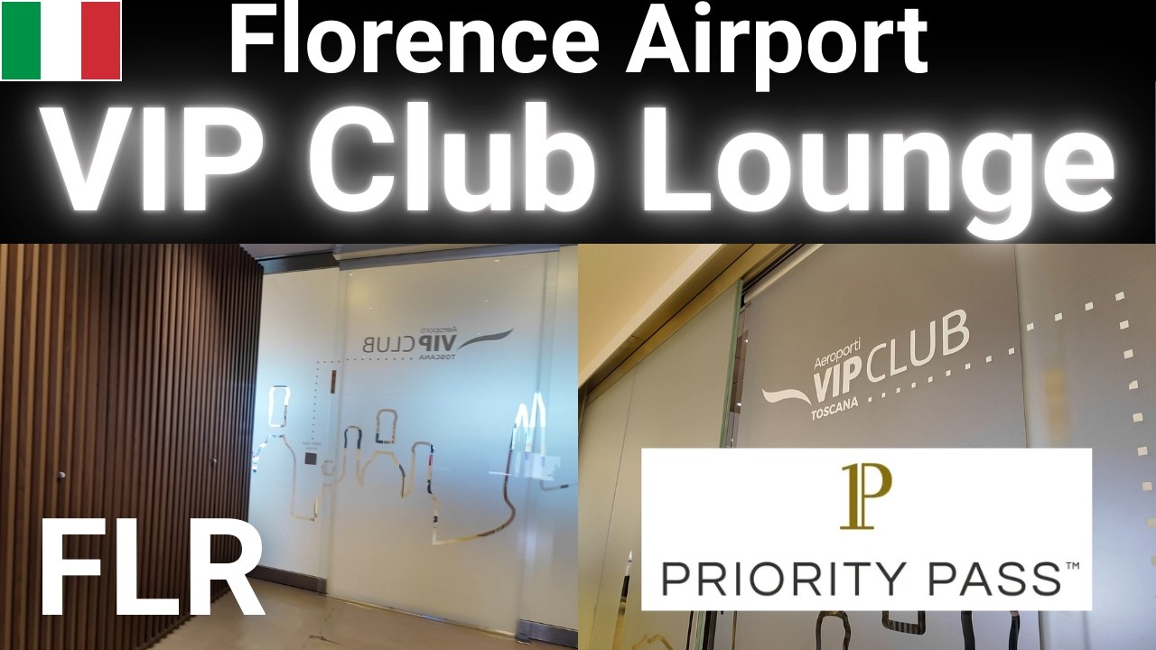 [FLR] VIP Club Lounge, Florence Firenze Airport, Priority Pass Dragon Pass
