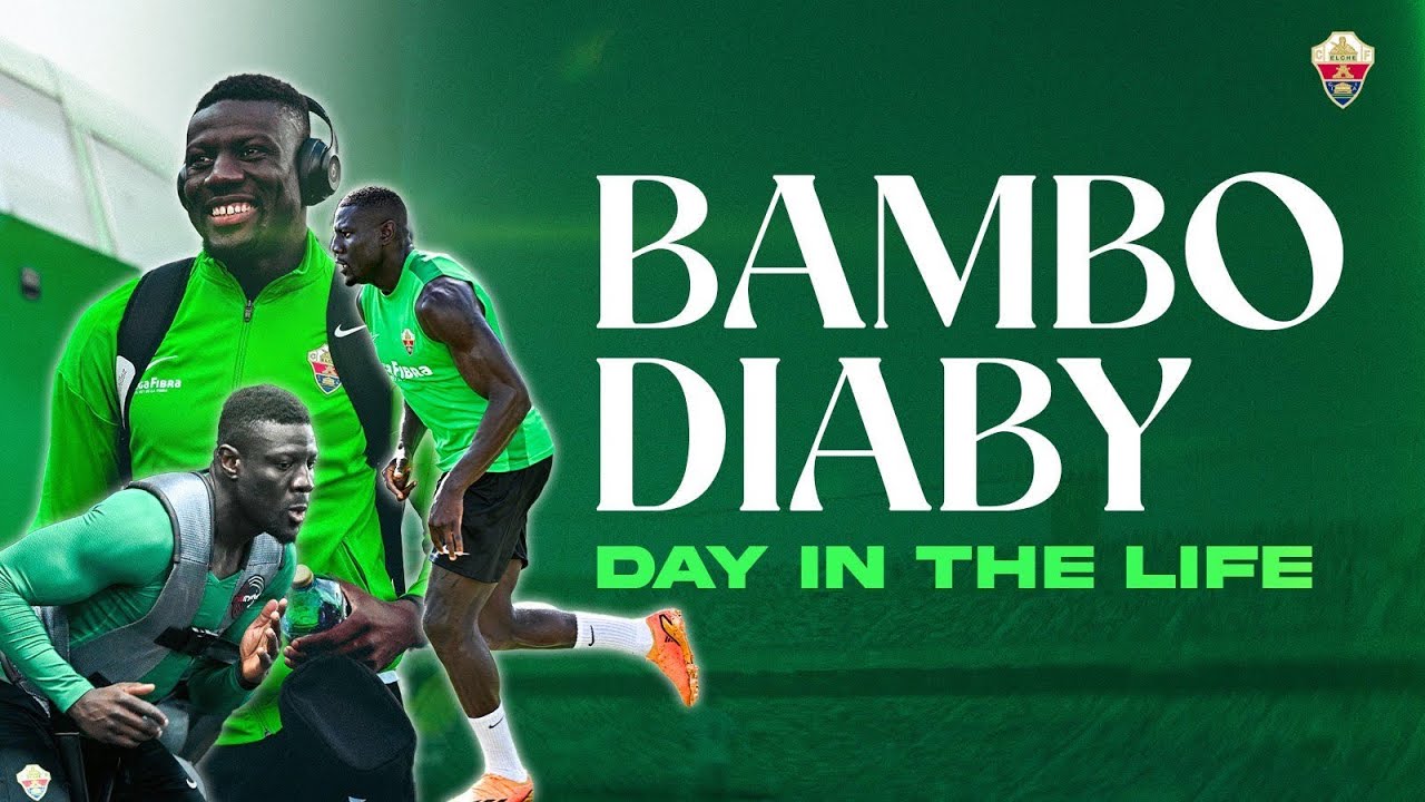 Un día con un futbolista profesional ¿Qué hace Bambo Diaby en su rutina?