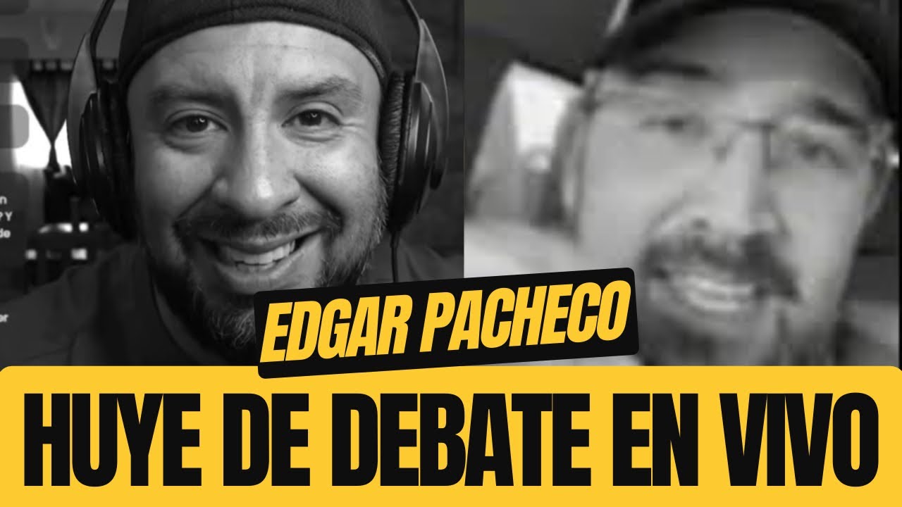 PACHECO huye de DEBATE: ¿Por qué teme aceptar? 