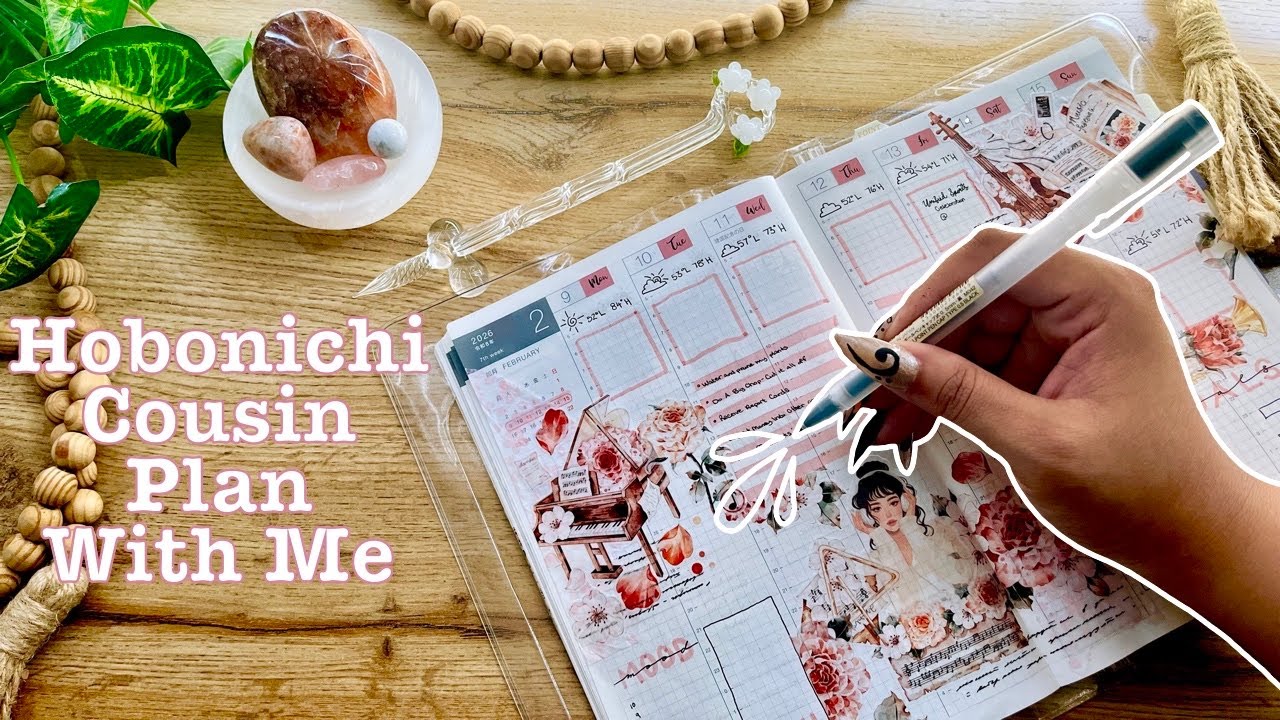 Hobonichi Cousin Plan With Me | Week 7