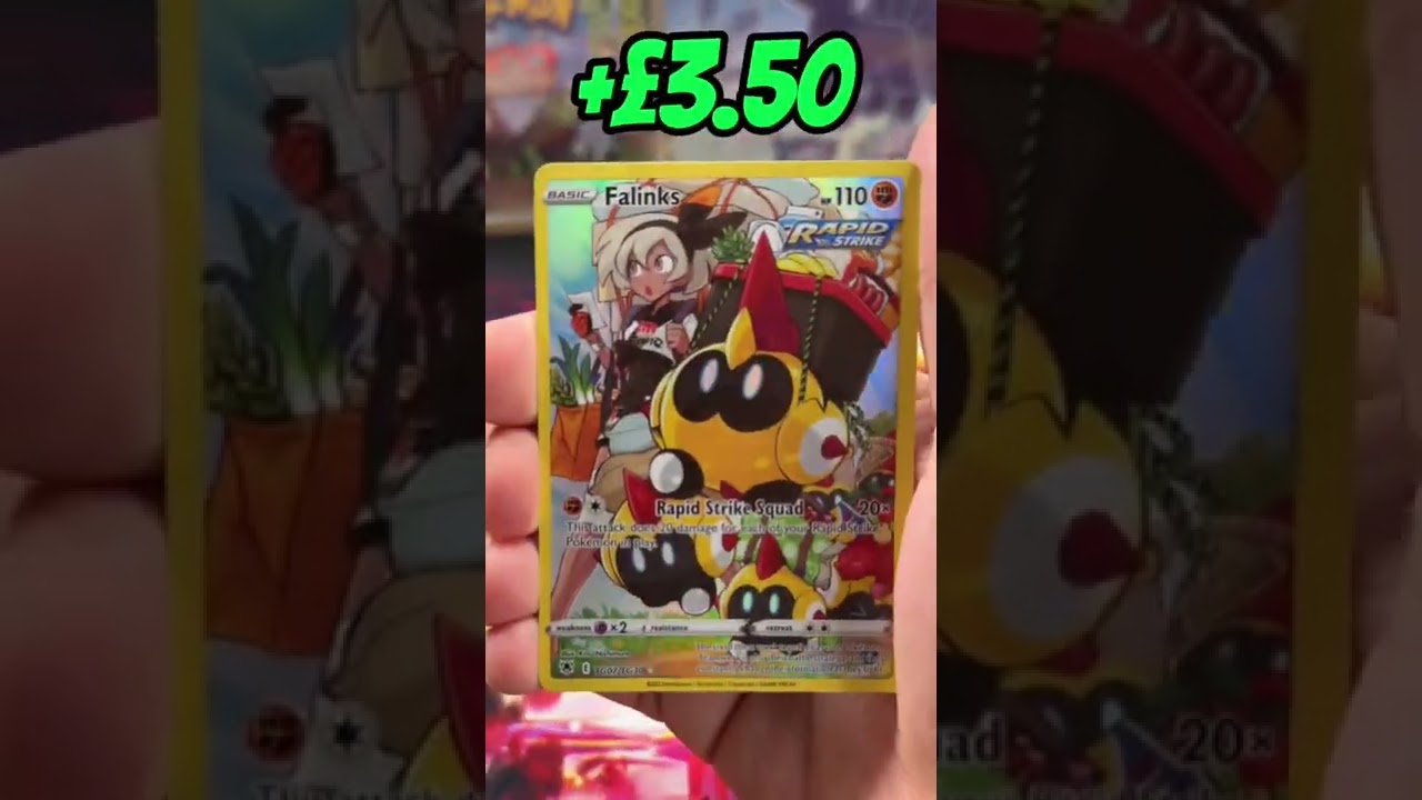 Making money from Pok&eacute;mon blister packs? #shorts