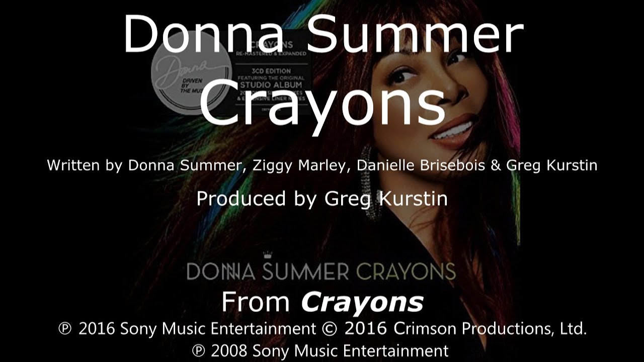 Donna Summer feat. Ziggy Marley - Crayons LYRICS - SHM 