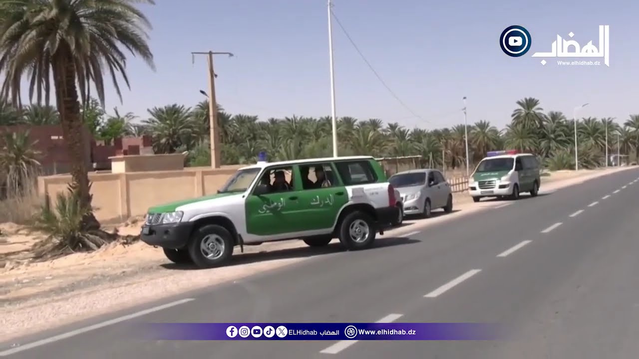 يليفريـــــو  في الصاروخ الدرك الوطني بـسكرة يقوم بتوقيف شبكة إجرامية من بينهم إمراة و حجز 9000 قرص