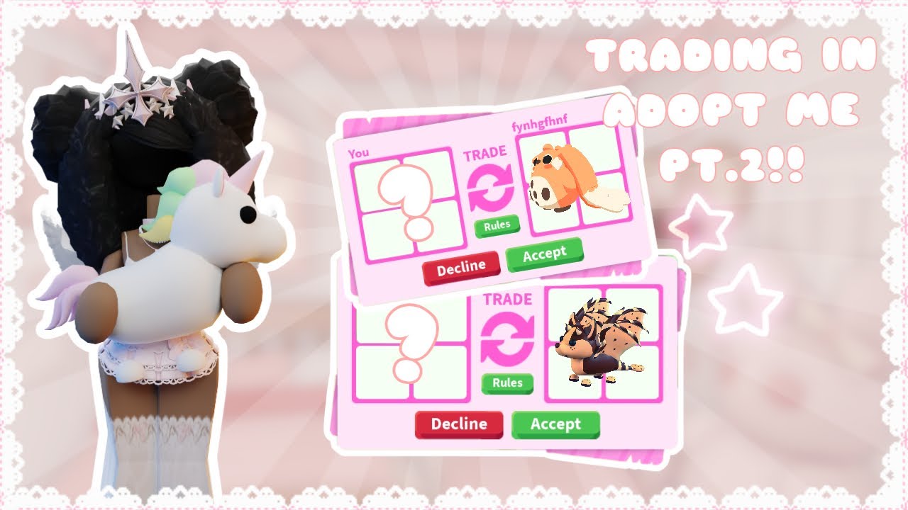 ♡ Обменяю на Adopt Me! | Получаю предметы среднего уровня, часть 2! Результаты розыгрыша!