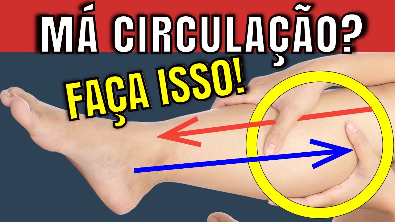 7 Exercícios para MELHORAR a CIRCULAÇÃO das PERNAS com VARIZES